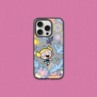 【RHINOSHIELD 犀牛盾】iPhone 15系列 JellyTint 透明防摔手機殼/泡泡(飛天小女警)