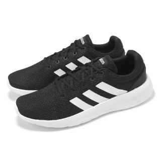 【adidas 愛迪達】慢跑鞋 Lite Racer CLN 2.0 男鞋 黑 白 緩衝 透氣 多功能 訓練 運動鞋 愛迪達(JS3020)