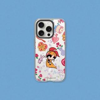 【RHINOSHIELD 犀牛盾】iPhone 13系列 Clear MagSafe相容 磁吸透明手機殼/花花(飛天小女警)