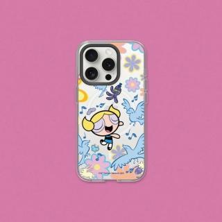 【RHINOSHIELD 犀牛盾】iPhone 16系列 Clear MagSafe相容 磁吸透明手機殼/泡泡(飛天小女警)