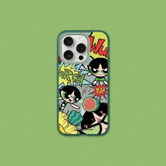 【RHINOSHIELD 犀牛盾】iPhone 16系列 JellyTint  MagSafe兼容 磁吸手機殼/毛毛(飛天小女警)