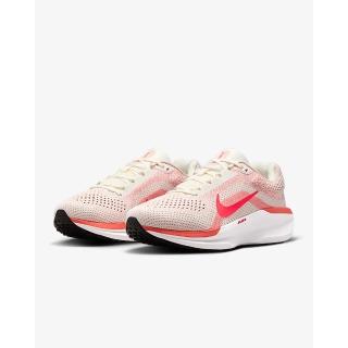 【NIKE 耐吉】運動鞋 慢跑鞋 跑鞋 女鞋 WMNS NIKE AIR WINFLO 11 米白 珊瑚紅 緩震 氣墊(FJ9510105)