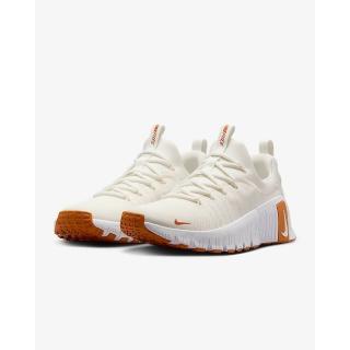 【NIKE 耐吉】運動鞋 訓練鞋 有氧 健身 女鞋 W NIKE FREE METCON 6 米白 緩震 透氣(FJ7126103)