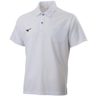 【MIZUNO 美津濃】短袖上衣 男 POLO衫 白 32TAC01501