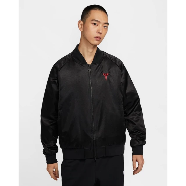 NIKE 耐吉 KOBE 曼巴之年 鋪棉外套 夾克 飛行外套 男款 AS KB U NK TF FILLED JKT LNY 黑色(HQ4696010)