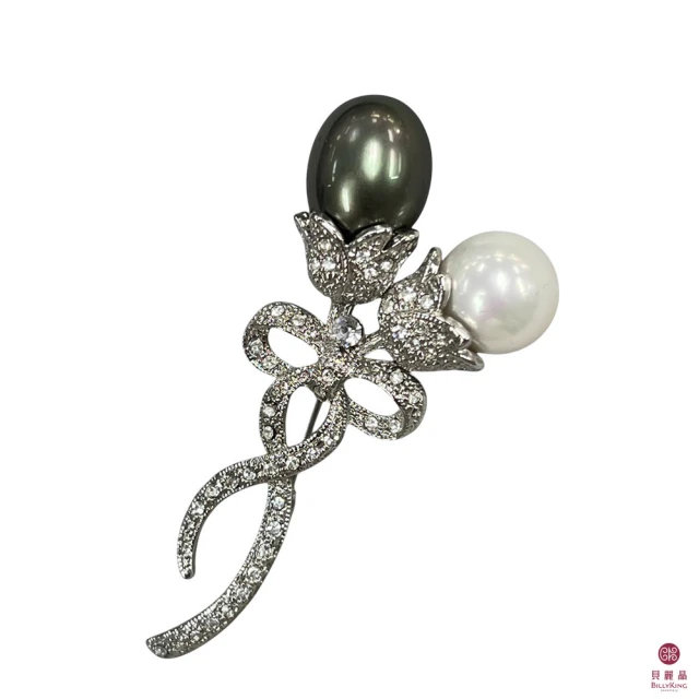 BILLY KING 貝麗晶 小號水晶鑽胸針(BC706) 