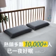 【HOLD-ON】GUTNAP無憂枕2代 單入組(莫代爾枕套 人體工學枕 獨立筒式多點支撐 黑科技切割記憶枕)