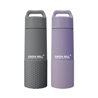 【GREEN BELL 綠貝】2入組 不鏽鋼輕瓷保溫杯850ml(陶瓷內膽 好洗不留異味 輕巧 保溫 保冷 保冰 SGS)