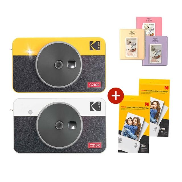 【Kodak 柯達】Mini Shot 2 Retro C210R 拍立得相印機(東城代理商公司貨)