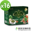 【統欣生技】蔬果五行精力湯 16入組(15包/入-蔬果汁.循環代謝.沖泡穀物.營養糊)