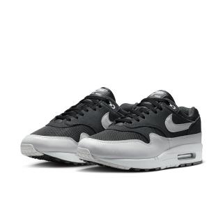 【NIKE 耐吉】慢跑鞋 男鞋 運動鞋 氣墊 緩震 AIR MAX 1 ESS 黑灰 FZ5808-007