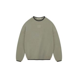 【adidas 愛迪達】Adidas x Fear of God Athletics Crew 大學踢 麂皮絨 卡其 聯名款 IS5304