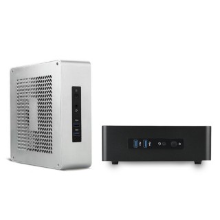 【SKTC】TA65 外接 DC 鋁製機殼/含電源套裝版(Mini ITX 機殼/迷你機殼)