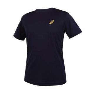 【asics 亞瑟士】男短袖T恤-臺灣製 吸濕排汗 運動 上衣 休閒(2033B981-400)