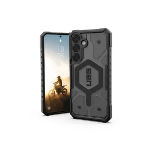 【UAG】Galaxy S25+ 磁吸耐衝擊經典保護殼-透黑（黑圈）(支援MagSafe及無線充電)