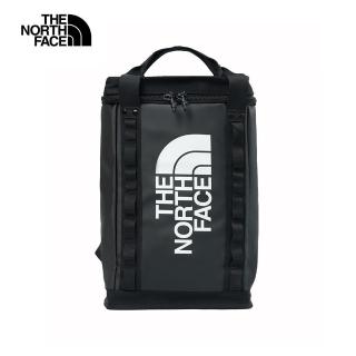 【The North Face 官方旗艦】北面男女款黑色舒適背負大容量休閒後揹包｜3KYV53R