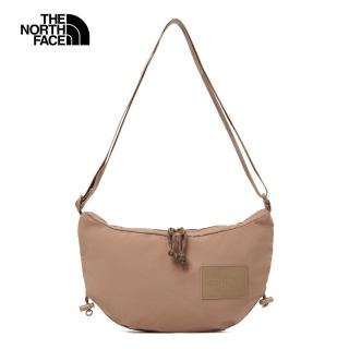 【The North Face 官方旗艦】北面男女款棕色復古休閒單肩包｜81DS6IH(斜揹包)