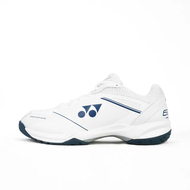 【YONEX】Power Cushion 65 X 男女 羽球鞋 支撐 抗扭 瞬移 白 深藍(SHB65X4EX)
