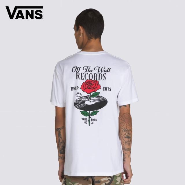 【VANS 官方旗艦】Deep Cut SS 男女款白色短袖T恤