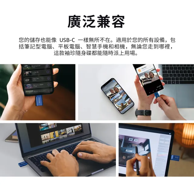 【SAMSUNG 三星】USB3.1 Type-C 64GB隨身碟 MUF-64DA(iPhone15適用)