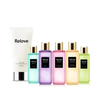 【Relove 官方直營】私密肌雙洗臨門最划算3件組(胺基酸私密潔淨精華凝露120ml+去漬抑菌手洗精220mlx2)