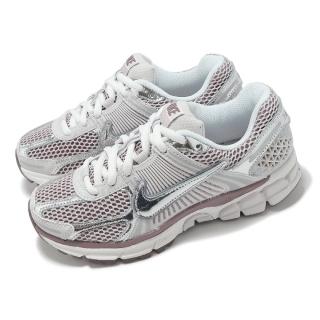 【NIKE 耐吉】休閒鞋 Wmns Zoom Vomero 5 女鞋 粉紅 銀 白 復古 緩震 運動鞋(HV6417-001)