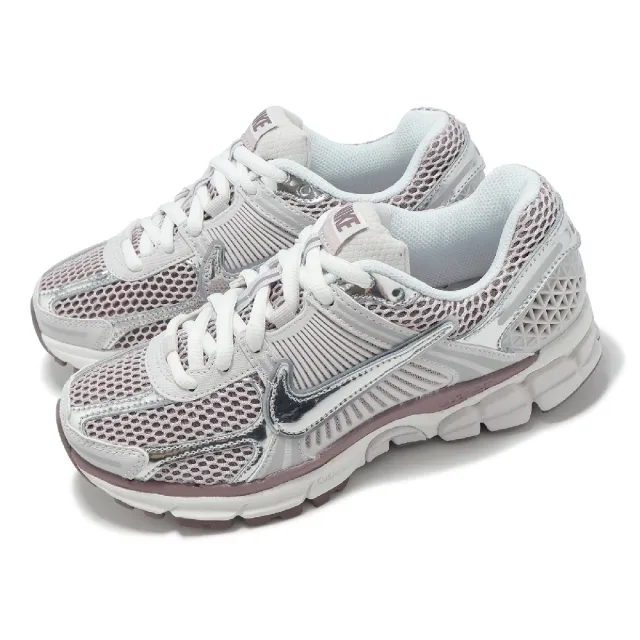 りんご　新品未使用　ナイキ　HV6417-001 NIKE 耐吉】休閒鞋Wmns Zoom Vomero 5 女鞋粉紅銀白復古緩震運動鞋