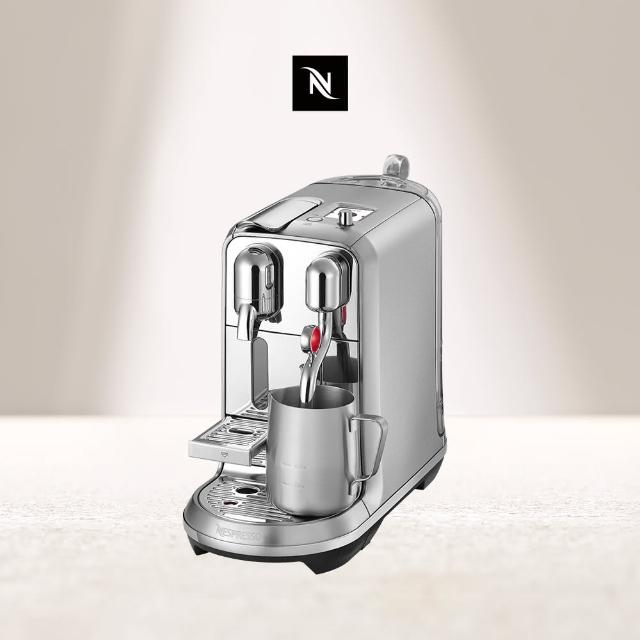 【Nespresso】38限量贈！膠囊咖啡機 Creatista Plus(瑞士頂級咖啡品牌/義式/拿鐵/奶泡機)