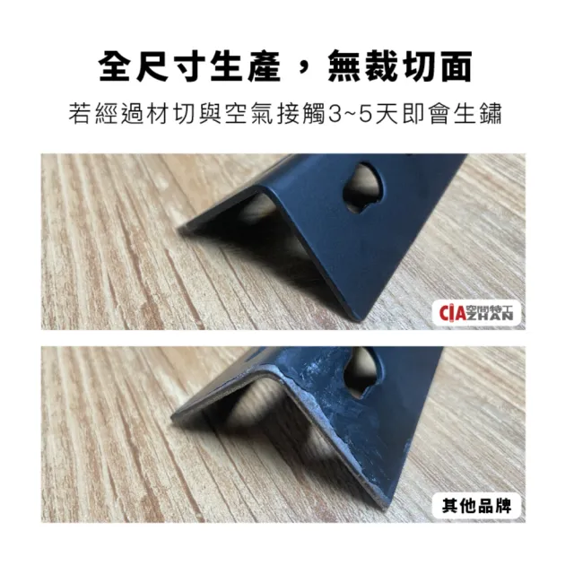 【空間特工】五層角鋼置物架 90x45x150cm 免螺絲角鋼(附層板 收納架 倉儲架 層架 鐵架)