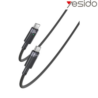 【yesido】Type-C to Type-C/CA160 充電數據線/60W(1.2M)