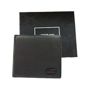 【SNOW.bagshop】短夾內暗釦零錢袋附盒(100%進口牛皮標準尺寸固定型證夾)
