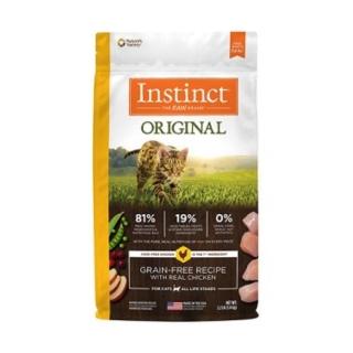 【Instinct 原點】雞肉無穀全貓配方11lb(WDJ 貓飼料 無穀飼料 不含麩質 肉含量83%)