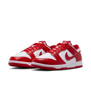 【NIKE 耐吉】運動鞋 休閒鞋 男鞋 NIKE DUNK LOW RETRO St. Johns 2025 紅白 氣墊 緩震 回彈(HF5441104)