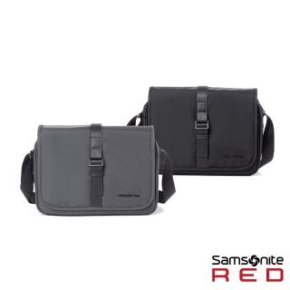 【Samsonite RED】CRAGGAN 輕量休閒磁吸式翻蓋郵差包/斜揹包/側揹包/單肩包/肩揹包(多色可選)