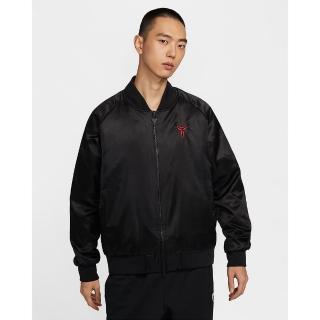 【NIKE 耐吉】KOBE 曼巴之年 鋪棉外套 夾克 飛行外套 男款 AS KB U NK TF FILLED JKT LNY 黑色(HQ4696010)