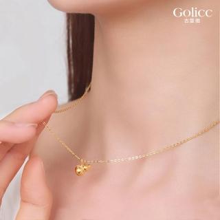 【Golicc】項鍊 福氣葫蘆 好運鍊(618 七夕 情人節 生日 鎖骨鍊 項鍊 飾品 禮物)