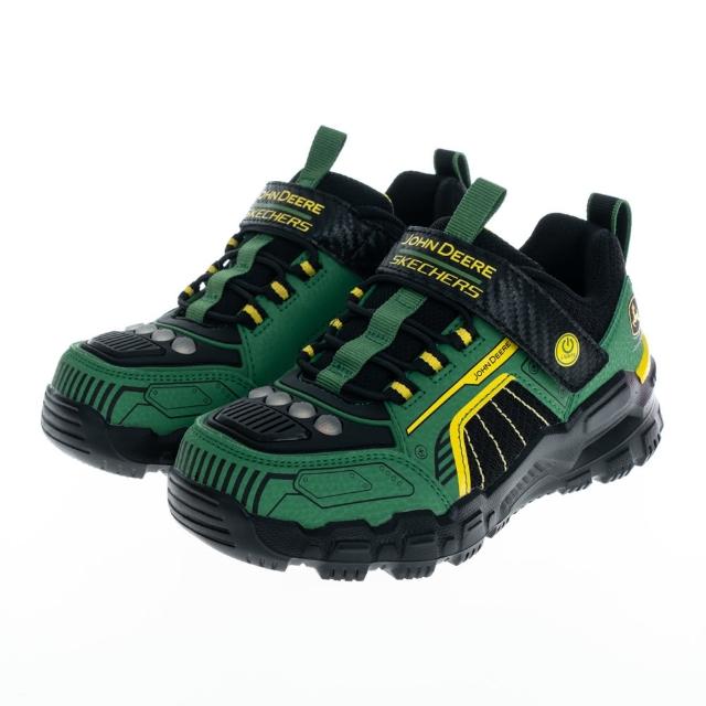 【SKECHERS】男童系列 男童鞋 燈鞋 ADVENTURE TRACK - JOHN DEERE(407061LGNBK)