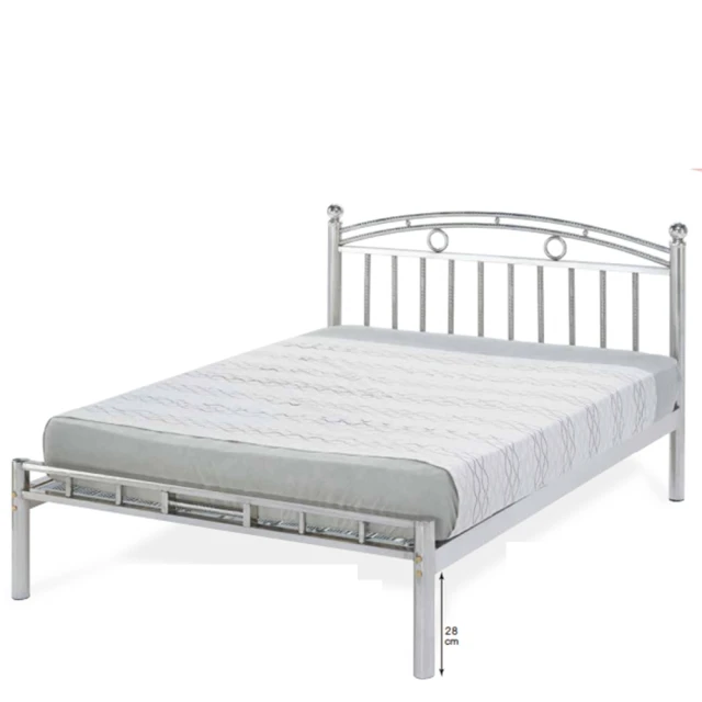 IDEA 波賽大象耳牛皮高回彈5尺雙人床架160CM(房間3