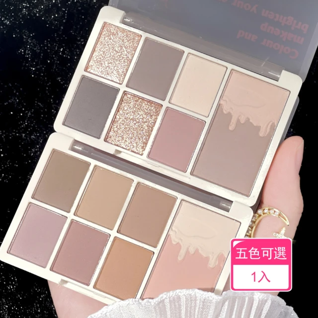 XIXI 柔光煥彩美眸七色眼影盤(1入)好評推薦