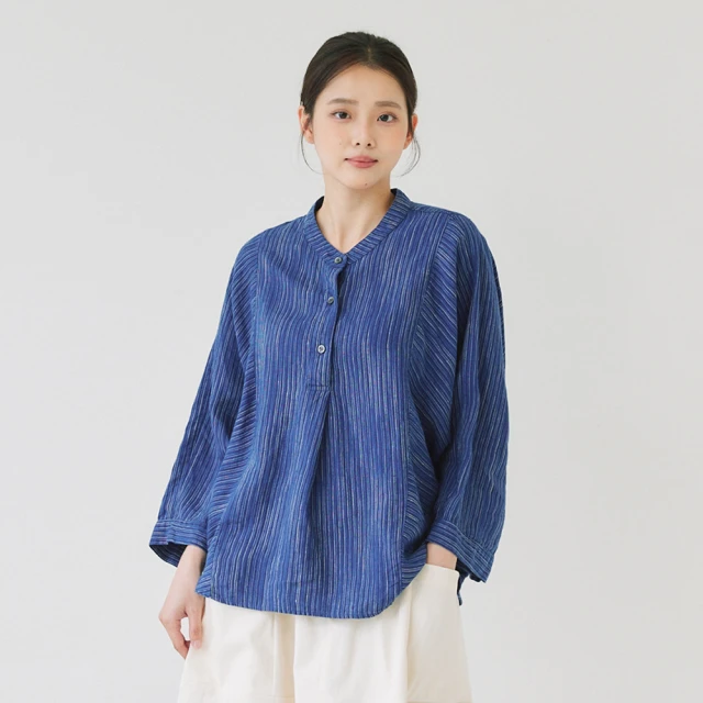 IENA V領異素材拼接上衣(#4235018 長袖上衣、休