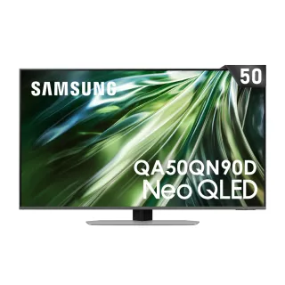 【SAMSUNG 三星】50型4K Neo QLED智慧連網 144Hz Mini LED液晶顯示器 壁掛安裝(QA50QN90DAXXZW)