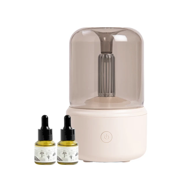 hoi!LABhoi!LAB hoi超音波燭光氛圍水氧機+精油20ml*2(多款味道可選)