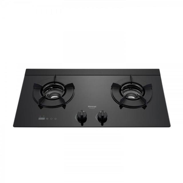 【林內】檯面式極炎玻璃雙口爐(RB-M2720GB原廠安裝)