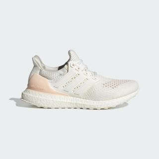 【adidas 愛迪達】慢跑鞋 女鞋 運動鞋 緩震 ULTRABOOST 1.0 W 米白粉 JQ2274