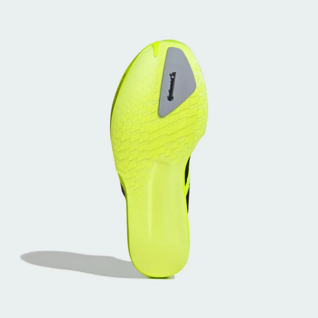 【adidas 愛迪達】慢跑鞋 男鞋 運動鞋 緩震 ADIZERO ADIOS 9 M 亮黃黑 IH5066