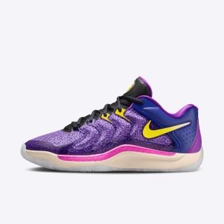 【NIKE 耐吉】KD17 EP 男 籃球鞋 運動 訓練 實戰 球鞋 杜蘭特 緩震 氣墊 紫藍(FJ9488-400)