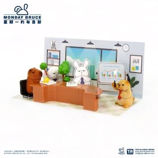 【TOYS ALLIANCE】星期一的布魯斯公仔盒玩-第6彈:只想摸魚的會議(兩入隨機款)