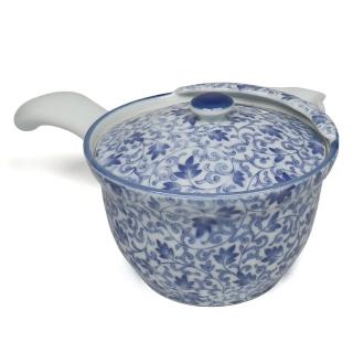 【福介商店】有田燒 花唐草 橫手急須0.25L(泡茶壺 沖泡壺 橫柄壺具)