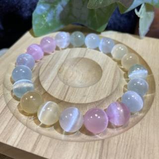 【Cozy 世界水晶原礦與茶】彩透石膏｛染色｝ 10mm 26-8(可以消除任何負面能量或影響)