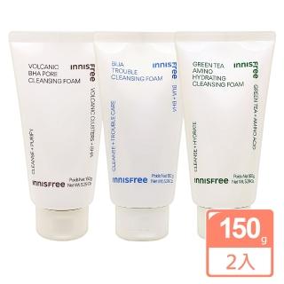 【innisfree】火山泥毛孔/綠茶保濕/香榧鬥荳/橄欖維他命150gX2入組(國際航空版)
